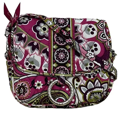 Vera Bradley Very Berry Paisley Little Hip Bag • $17.49