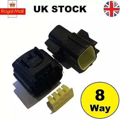 8 Way Econoseal Male & Female Waterproof Multi Connector Plug Kit 8 Pin • £4.65