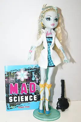 Monster High LAGOONA BLUE Mad Science Classroom Doll Good Condition • $57