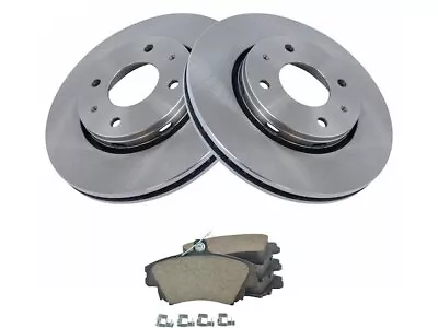 Front TRQ Brake Pad And Rotor Kit Fits Volvo V40 2000-2003 59TDMF • $85.94