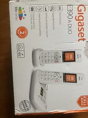 Landline Phone Cordless With Answer Machine E390 Model • £50