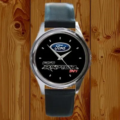 2024 Ford F150 SVT Raptor Pickup Truck Logo Round Watch • $18