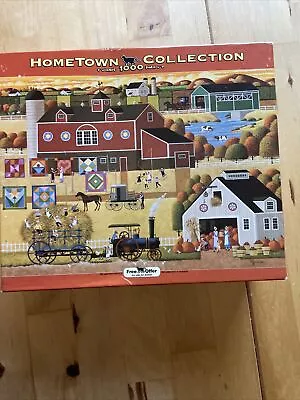 MEGA Hometown Collection Roadside Icons Jigsaw Puzzle - 1000 Pieces • $4.99