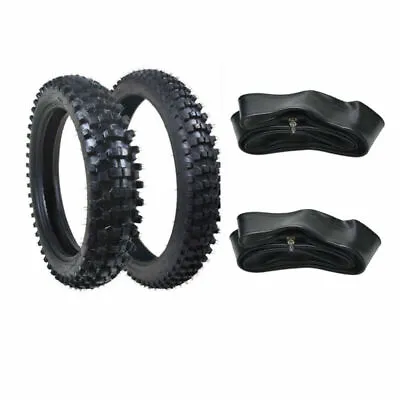 2.75-21 80/100-21 Tyre + Tube 110/90-18 3.50/4.10-18 For Dirt Bike CRF250 TTR230 • $170.66