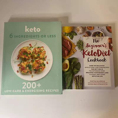 Keto 6 Ingredients Or Less  200 Recipes & The Beginners Keto Martina Slajerova • $35