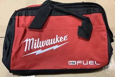 Milwaukee FUEL Bag  13  X 10  X 9  Canvas Tool Bag For M12 M18 • $14.99