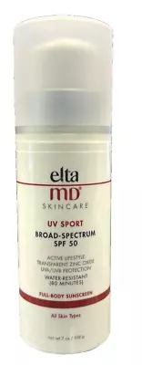 EltaMD Skincare UV Sport Broad-Spectrum SPF 50  7 Oz / 198 G New EXP 2026/07 • $35
