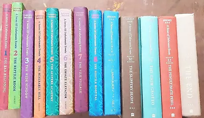 £54.99 • Buy A Series Of Unfortunate Events Book Full Set Lemony Snicket 1 To 13 HB 5 1st Ed