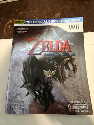 Twilight Princess Video Game Official Nintendo Power Player's Guide With Poster • $20