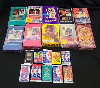 Vintage Lot Of Unopened Basketball Cards In Sealed Packs + MICHAEL JORDAN Bonus • $24.95