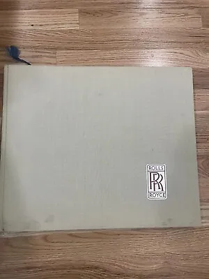 Twenty Silver Ghosts Pre WWI Rolls-Royce Coffee Table Book Huge • $12.28