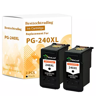 2PK PG-240XL Ink Cartridge Replacement FOR Canon Pixma MX392 MG3620 MG4120 MX522 • $34.88