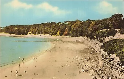 £0.50 • Buy #664 Holiday Souvenir WALES Postcard - The Sandy Beach St. Mary's Well Bay 