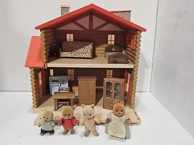 Vintage Calico Critters Vintage Maple Town Bear's Store Sylvanian Lot Mikey Mole • $74.99