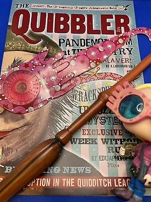 £6.99 • Buy Harry Potter⚡️ Luna Lovegood Glasses & Magazine Cover