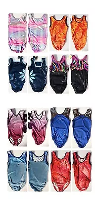 $12.99 • Buy NWT 12-14 Years Dreamlight Gymnastics Leotards Sequins Swarovski Srunchie