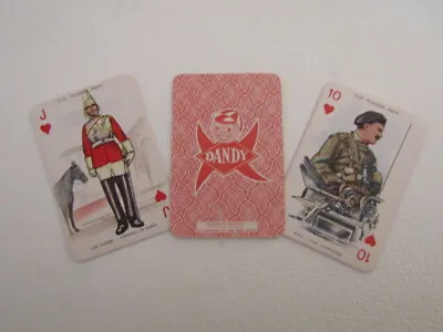 Dandy Gum 1958 ~ Our Modern Army Playing Cards Card Variants (e20) • £1.99