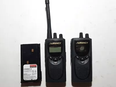 2x MIDLAND / MAXON / LEGACY PL5161 VHF PORTABLE RADIOS NARROWBAND 32CH 5 W PARTS • $49.95