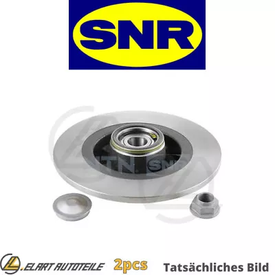 2x THE BRAKE DISC FOR RENAULT GRAND SCERIC III JZ0 1 K4M 866 R9M 402 R9M 404 • $274.04