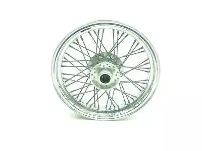 02 Kawasaki Vulcan 1500 Classic VN1500 Front Wheel Rim DAMAGED 16 X 3.00 • $107.13