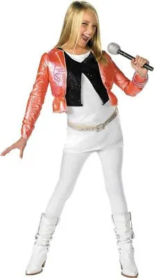 Hannah Montana Miley Cyrus Pop Star Fancy Dress Halloween Child Costume 7100 • $60.95