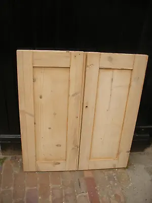£90 • Buy Pair Of Reclaimed  Stripped Pine Cupboard Doors (small)
