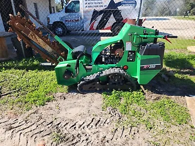 2019 Vermeer RTX250 Walk Behind Trencher Self Propelled 48   363 Hours   • $12500