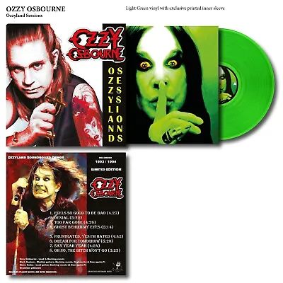 Ozzy Osbourne ~ 1993/94 NEON Green Vinyl Mint LP - 90's Metal - MINT Sealed • $33