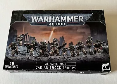 Warhammer 40k Astra Militarum Cadian Squad New In Box • £22