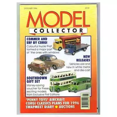 Model Collector Magazine January 1996 Mbox3488/g Commer And ERF By Corgi • $6.15