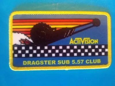 Dragster Activision Patch-Atari Video Game Patch-Funny Reproduction • $7