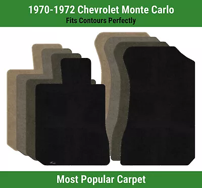 Lloyd Ultimat Front Row Carpet Mats For 1970-1972 Chevrolet Monte Carlo  • $115.99