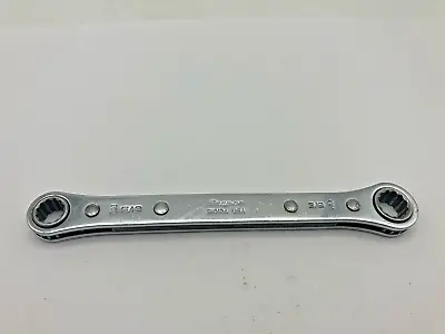 Snap-on Tools R1012A 12 Point 5/16  X 3/8  Ratcheting Boxed End Wrench USA Made • $10.97