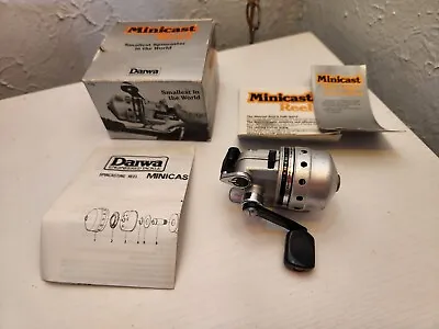 Vintage Daiwa Minicast 1 Casting Reel Box & Paperwork - Made In Japan • $64.99