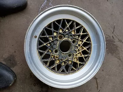 BBS MAHLE 13x6 4x100 ET13 BMW E10 E21 VW Rabbit Golf GTI MK1 MK2 ALLOY WHEELS • $165