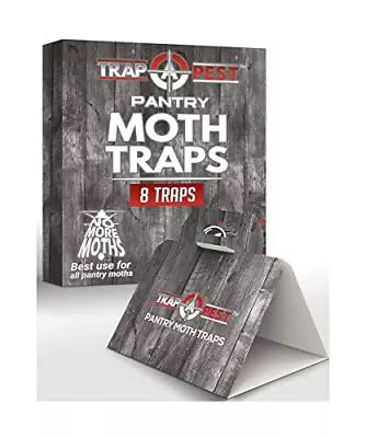 8 Pack Pantry Moth Traps- Safe And Effective For Food And Cupboard- Glue Traps • $14.74