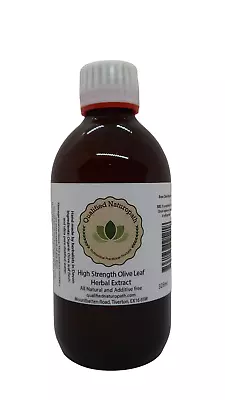 High Strength Olive Leaf Extract - 325ml - In Glass UV Resistant Bottle • £13.75