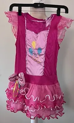 My Little Pony Pinkie Pie Costume Dress Up Hair Bangs Included Size 5-6 • $17.99