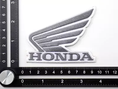 HONDA EMBROIDERED PATCH IRON/SEW ON ~3-1/2''x 2-3/4  MOTORCYCLES CBR VTX VFR TRX • $6.99