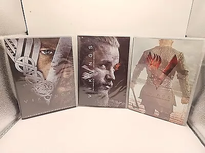 Vikings Complete Seasons 1 2 3 DVD Sets - History Channel • $11.04