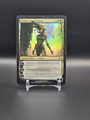 MTG Vraska The Unseen Return To Ravnica 208/274 Foil Mythic LP/MP (CB) • $6.99