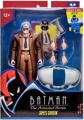 Commissioner James Gordon 6  Figure DC Batman Animated Series Lock-Up Mcfarlane • $30.95