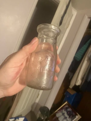 $16.99 • Buy Rare Wiseman Dairy Crooksville Ohio Half Pint Embossed Milk Bottle