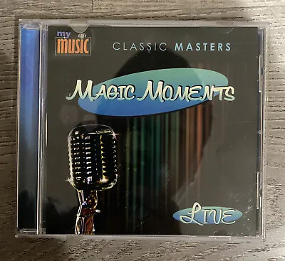 Magic Moments Live My Music Classic Masters Cd • $12.99