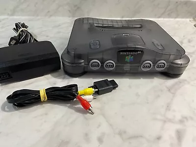 Nintendo 64 Smoke Grey Tested (American Console) • $150