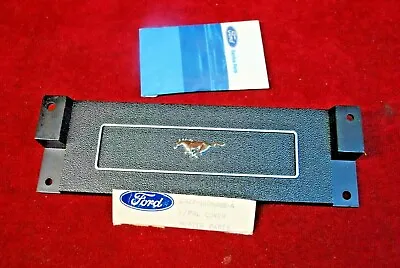 69 70 Nos Ford Mustang Clock Delete Plate For Standard Interior C9zz 6504428 A • $129