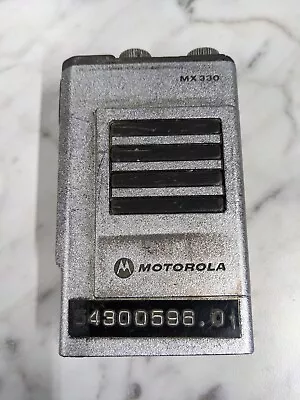 Motorola MX 330 HANDHELD RADIO TWO WAY H33AAU1110B 153.35 HZ UNTESTED FOR PARTS • $55