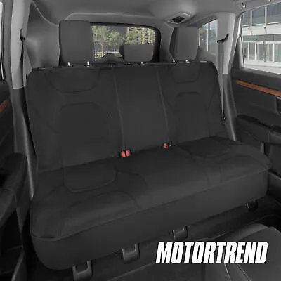 Motor Trend Waterproof Car Bench Seat Cover For Trucks SUV Auto Back Seat Black • $34.90