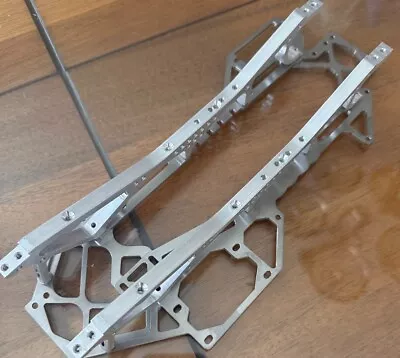 Supermaxx Titanium Blackbird Chassis And Braces.hcr Tmaxxtraxxas Maxx • $275