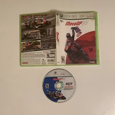 Moto GP '07 (Microsoft Xbox 360 2007) Mint Disc Racing • $3.43